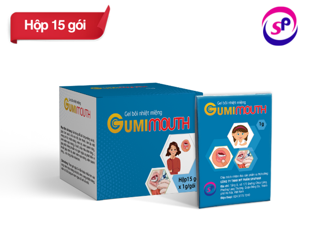 Gel bôi nhiệt miệng GumiMouth